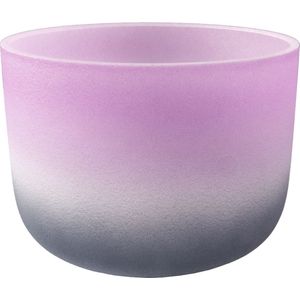 Fame Crystal Singing Bowl 8"" Purple B4 432 Hz - Klankschaal