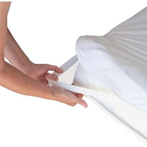 Waterdichte matrasbeschermer 160 x 200 cm - Oeko Tex® gecertificeerd - ademende jersey matrastopper - kreukvrije matrasbeschermer - ultradun, ultrasterk, ultrazacht