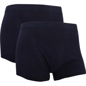 Fruit Of The Loom Heren Klassieke Shorty Katoenrijke Boxershorts (2 stuks) (Underwear Marine)