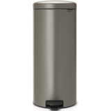Brabantia NewIcon Prullenbak - 30 l - Platinum