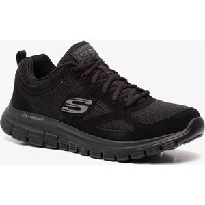 Skechers Burns-Agoura heren sneakers zwart - Maat 47.5 - Extra comfort - Memory Foam