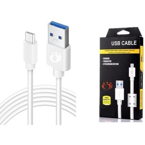 Olesit K102 Micro USB Kabel 3 Meter Fast Charge 2.1A High Speed Laadsnoer Oplaadkabel - Magnetische Ring Data Sync &