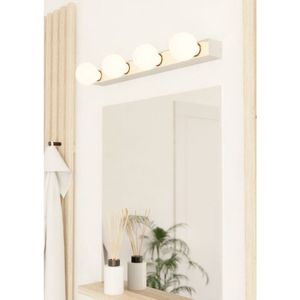 EGLO GUANAL Wandlamp - E27 - 60 cm - Grijs/Chroom