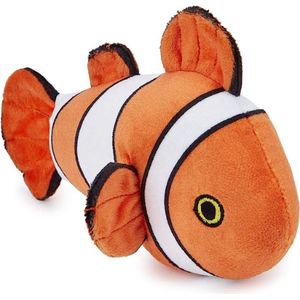 Clownvis Knuffel - Vis - Oranje - Zachte Pluche - Safari - Jungle - 15CM