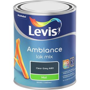 Levis Ambiance Lak Mat Mix - Clear Grey A80 - 1 L