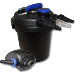 Complete Filterset voor Vijvers tot 10.000 Liter met UVC Technologie en ECO Pomp