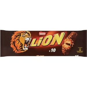 Originele Nestlé LION® Chocoladerepen XXL 10 pack | 420 gram (idee voor Valentijnscadeautje)