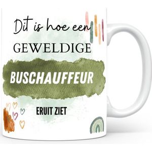 Mok bedrukken met beroep Buschauffeur