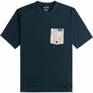 Billabong Heren Team Pocket UV50 Korte Mouw Surf T-Shirt EBYWR030