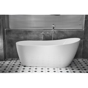 Vrijstaand bad - Acryl wit - 150x72x72 cm - 2 jaar garantie - Outlet - Beste prijs garantie!