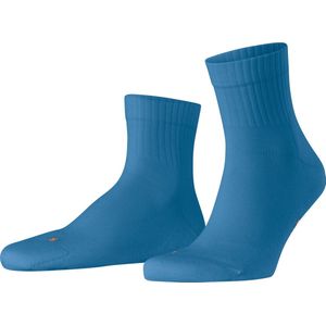 FALKE Run Rib anatomische pluche zool duurzaam katoen functioneel garen sokken unisex blauw - Maat 39-41