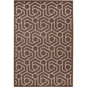 Lalee Amira | Modern Vloerkleed Laagpolig | Taupe | Tapijt | Karpet | Nieuwe Collectie 2024 | Hoogwaardige Kwaliteit | 160x230 cm