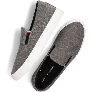 Tommy Hilfiger Th Hi Vulc Core Low Slip On Loafers - Instappers - Heren - Zwart - Maat 40