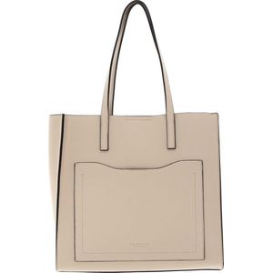 SEIDENFELT MANUFAKTUR Schoudertas Halsa Shopper Warm Beige Crème
