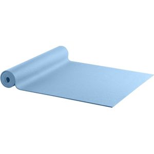 Yogamat Studio PVC - Ecoyogi – 183 x 61 cm – dikte 4,5 mm – Licht Blauw – Ökotex certificaat