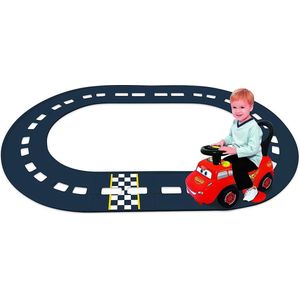 3in1 Loopauto Disney Cars McQueen Go-Go-Racer met spoor accuvoertuig of handmatig