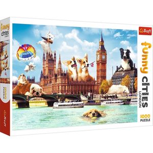 Puzzel Funny Cities Londen (1000 stukjes)