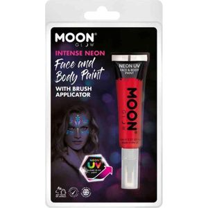 Moon Creations - Moon Glow - Intense Neon UV Schmink - Rood