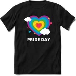 Pride day | Pride T-Shirt Heren - Dames - Unisex | LHBTI / LGBT / Gay / Homo / Lesbi |Cadeau Shirt | Grappige Love is Love Spreuken - Zinnen - Teksten Maat XL