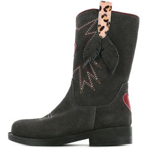 Cowboylaarzen | Meisjes | DARK GREY | Leer | Shoesme | Maat 26