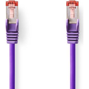 Nedis CAT6-kabel | RJ45 Male | RJ45 Male | S/FTP | 2.00 m | Rond | LSZH | Paars / Violet |