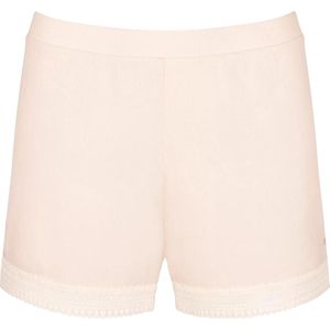 Sloggi Women GO Ribbed Short (1-pack) - dames boxer - beige - Maat: XL