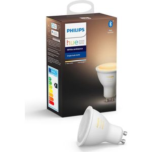 Philips Hue Slimme Lichtbron GU10 Spot - White Ambiance - 5W - Bluetooth