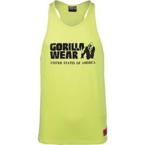 Gorilla Wear Classic Tank Top - Wild Lime - 3XL