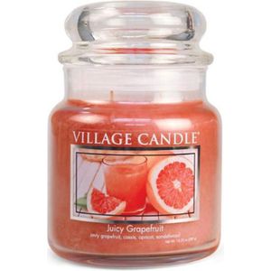 Village Candle Medium Jar Juicy Grapefruit