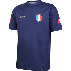 Frankrijk Voetbalshirt Thuis - 2022-2024 - Voetbalshirts Kinderen - Jongens en Meisjes - Sportshirts - Volwassenen - Heren en Dames-L