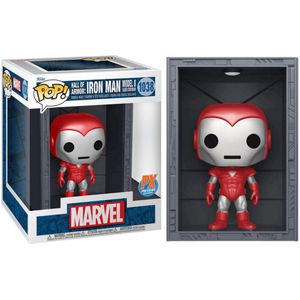 Funko Hall of Armor: Iron Man Mark 8 Silver Centurion - Funko Pop! Deluxe - Iron Man Figuur