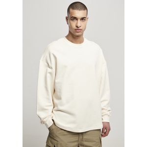 Urban Classics - Organic Oversized Boxy Crewneck sweater/trui - M - Beige