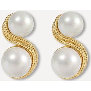Margot Bardot Sasha Earrings Gold - Oorbellen dames - Goud - Statement oorbellen