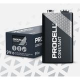 DURACELL - PROCELL ALKALINE BLOKBATTERIJ - 9 V/6LR61 - 10 St.