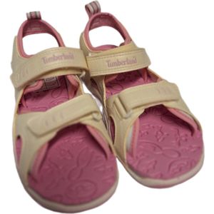 TIMBERLAND-TODDLER SANDALS-ONYX WHITE-SIZE 11.5/29