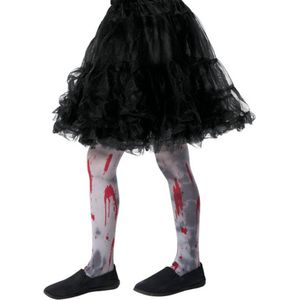 SMIFFY'S - Bloederige zombie panty voor kinderen
