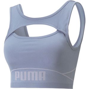 Puma Formknit Seamless Fa Sport-top Blauw XS Vrouw