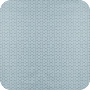 MixMamas Tafelkleed Gecoat Jacquard - 140 x 250 cm - Stippen – Oceaan Groen