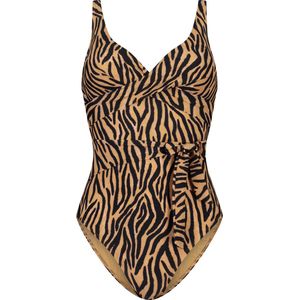 Beachlife Soft Zebra Dames Badpak - Maat 36 (Cupmaat B)