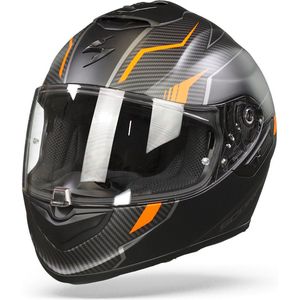 Scorpion EXO-1400 Air Fortuna Matt Black-Orange XL