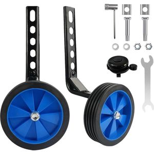 Inovra ® Fietsstabilisatoren voor Kinderen - Verstelbare Trainingswielen voor Diverse Wielmaten van Kinderfietsen