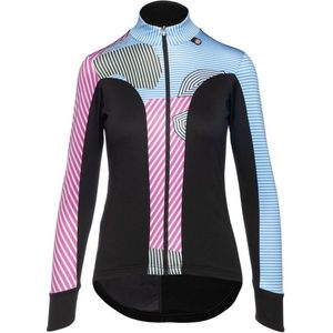 Bioracer Woman Tempest Light Jacket Subli Kontur Pink/Blue Maat S