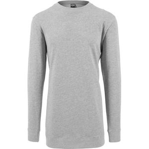 Urban Classics Sweater/trui -S- Long Light Fleece Grijs