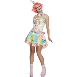 SMIFFY'S - Vintage pastel clown kostuum voor vrouwen - M