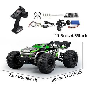 B.O.S. CONQUER RC Auto 1:16 Schaal - Hoge Snelheid 50 Km/h - Ideaal voor Volwassenen en Kinderen - 2.4G Afstandsbediening - 4WD Off-Road Monster Truck