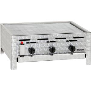 Combi-Tafelbraadgrill - Gas - 3-Pits - Bartscher 1062303 - Horeca & Professioneel