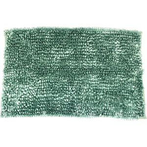Lucy's Living Luxe badmat BY Mint – 50 x 80 cm - groen - badkamer mat - badmatten – bad textiel - wonen – accessoires