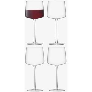 Moderne Wijnglazen Set van 4 - 400ml Vaatwasmachinebestendig