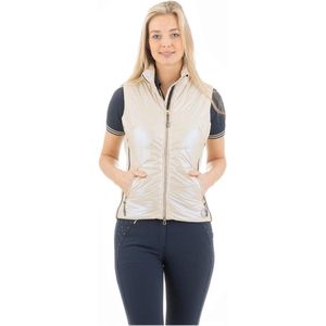 Bodywarmer Stepped Frosted Almond - M | Bodywarmers ruiter