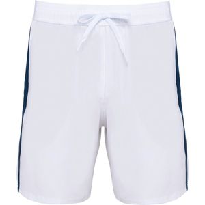 PROACT® Tweekleurige herenshort PA1030 - White / Sporty Navy - XXL